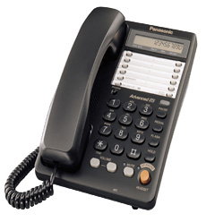 KX-TS2365RU - проводной телефон Panasonic c ЖК-дисплеем и функцией громкой связи (спикерфон) Panasonic KX-TS2365 RU фото, купить, цена, магазин